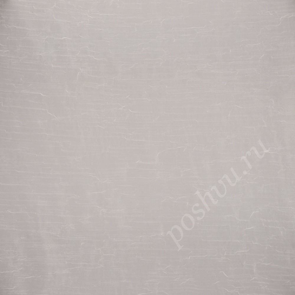 Ткань для штор Lux Organza Crush белая