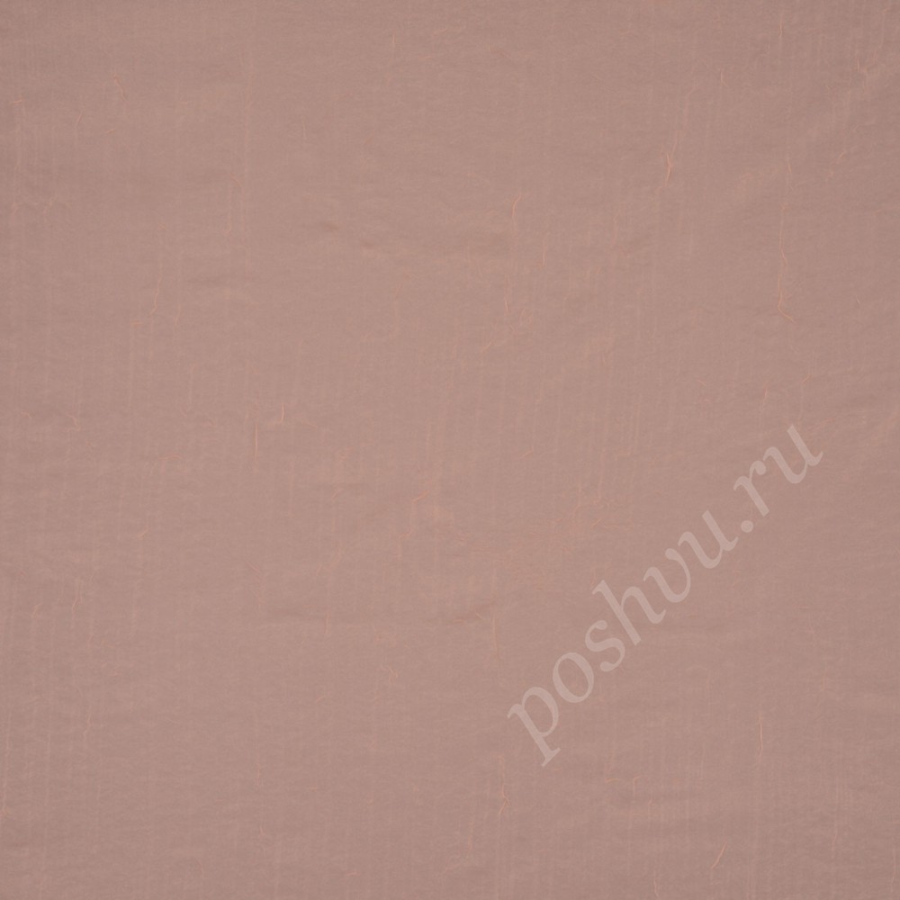 Ткань для штор Lux Organza Crush розовая
