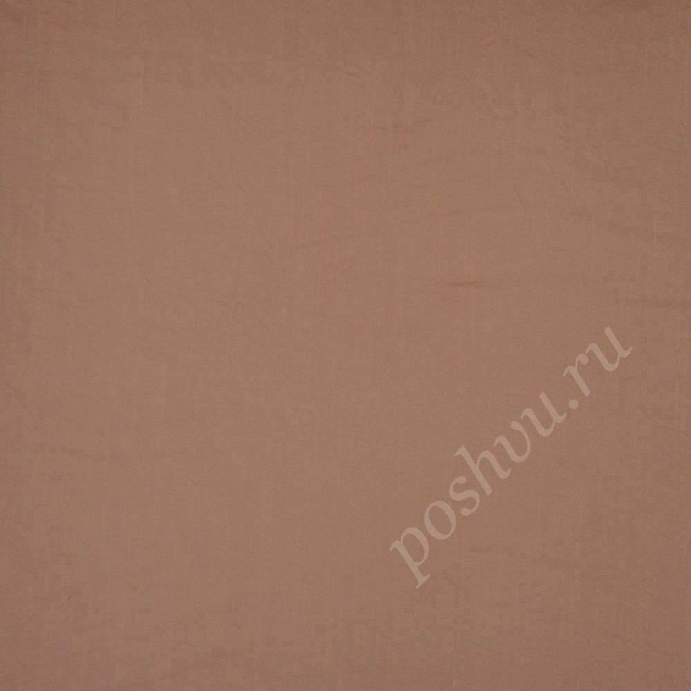 Ткань для штор Lux Simona Crush персиковая