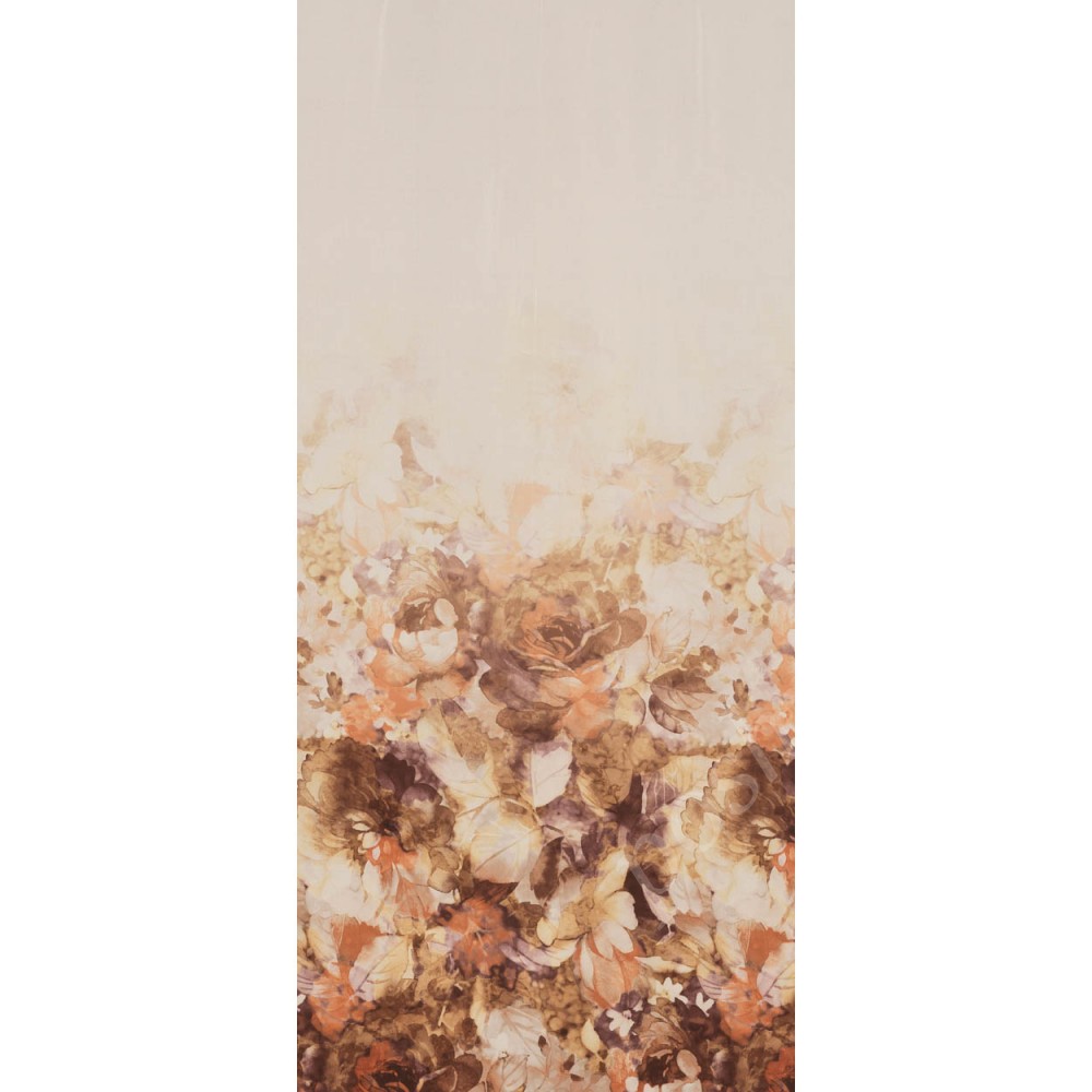 Ткань для штор Blumen золотая