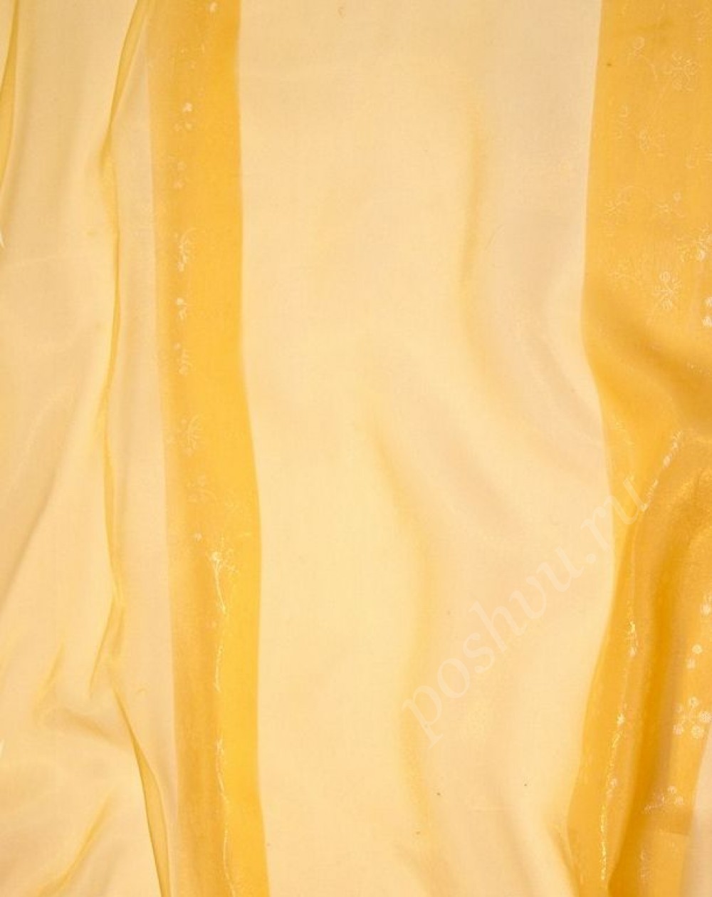 Ткань для штор Amira Suit желтая