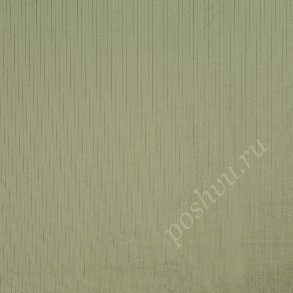 Ткань для штор портьерная Topaz зеленая