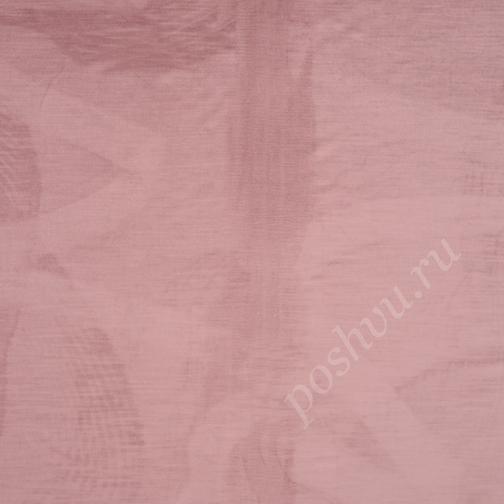 Ткань для штор портьерная Victorian розовая