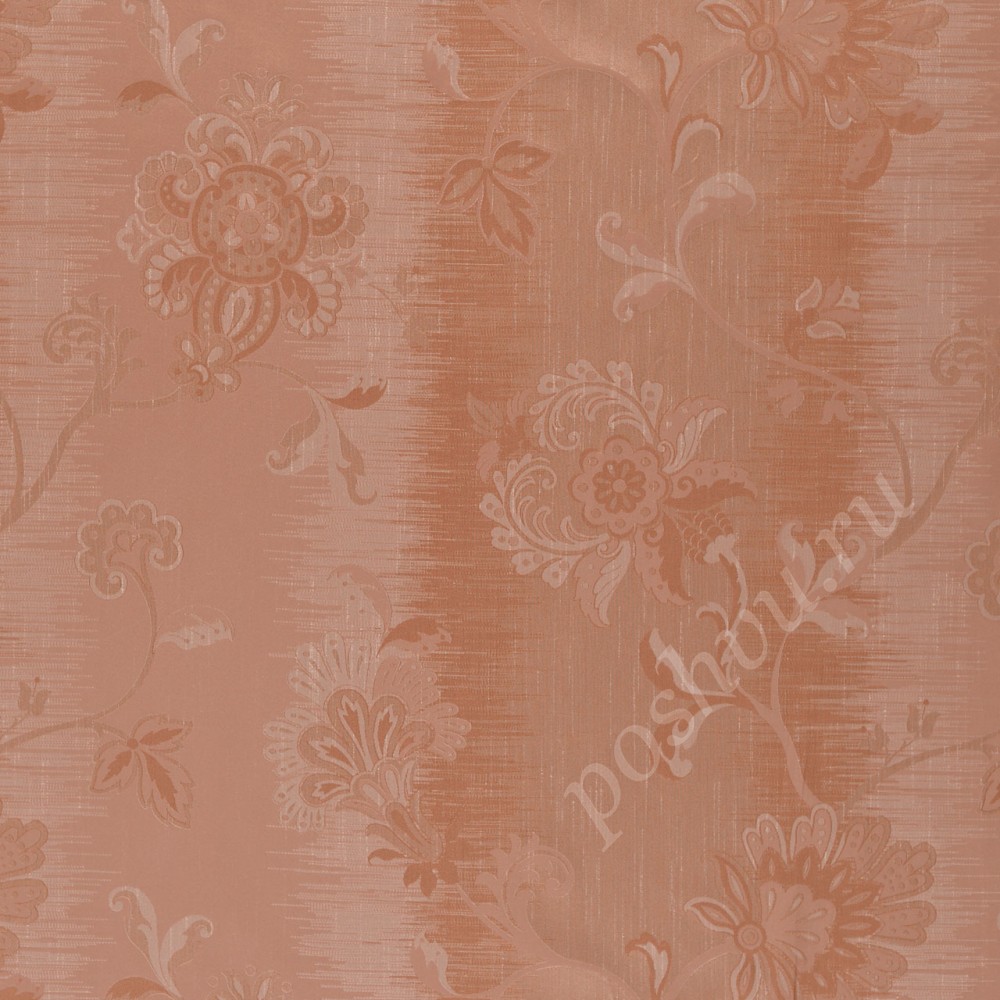 Ткань для штор портьерная Zeren персиковая