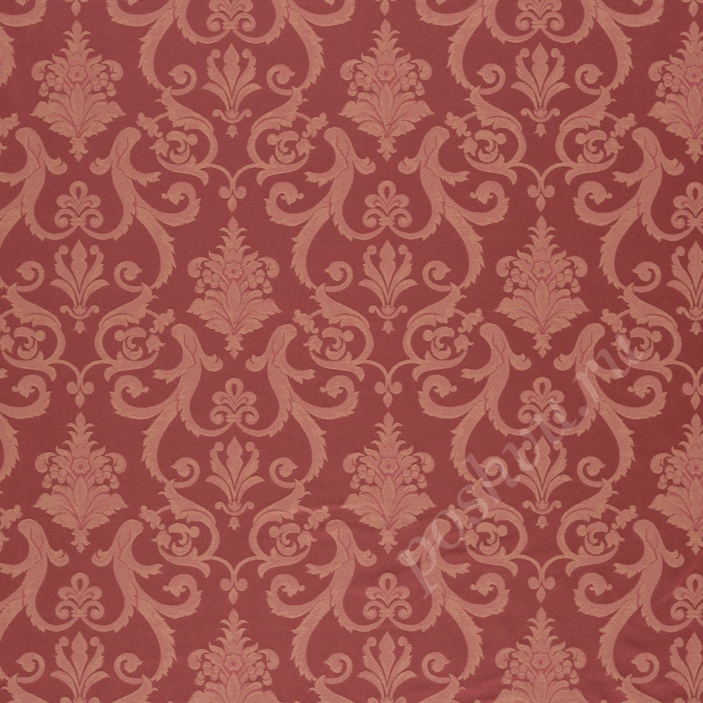 Ткань для штор портьерная Vivaldi розовая