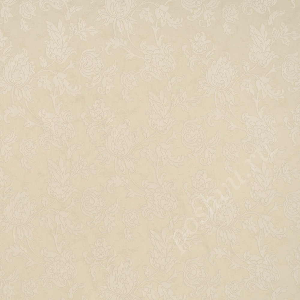 Ткань для штор портьерная Ulpia белая