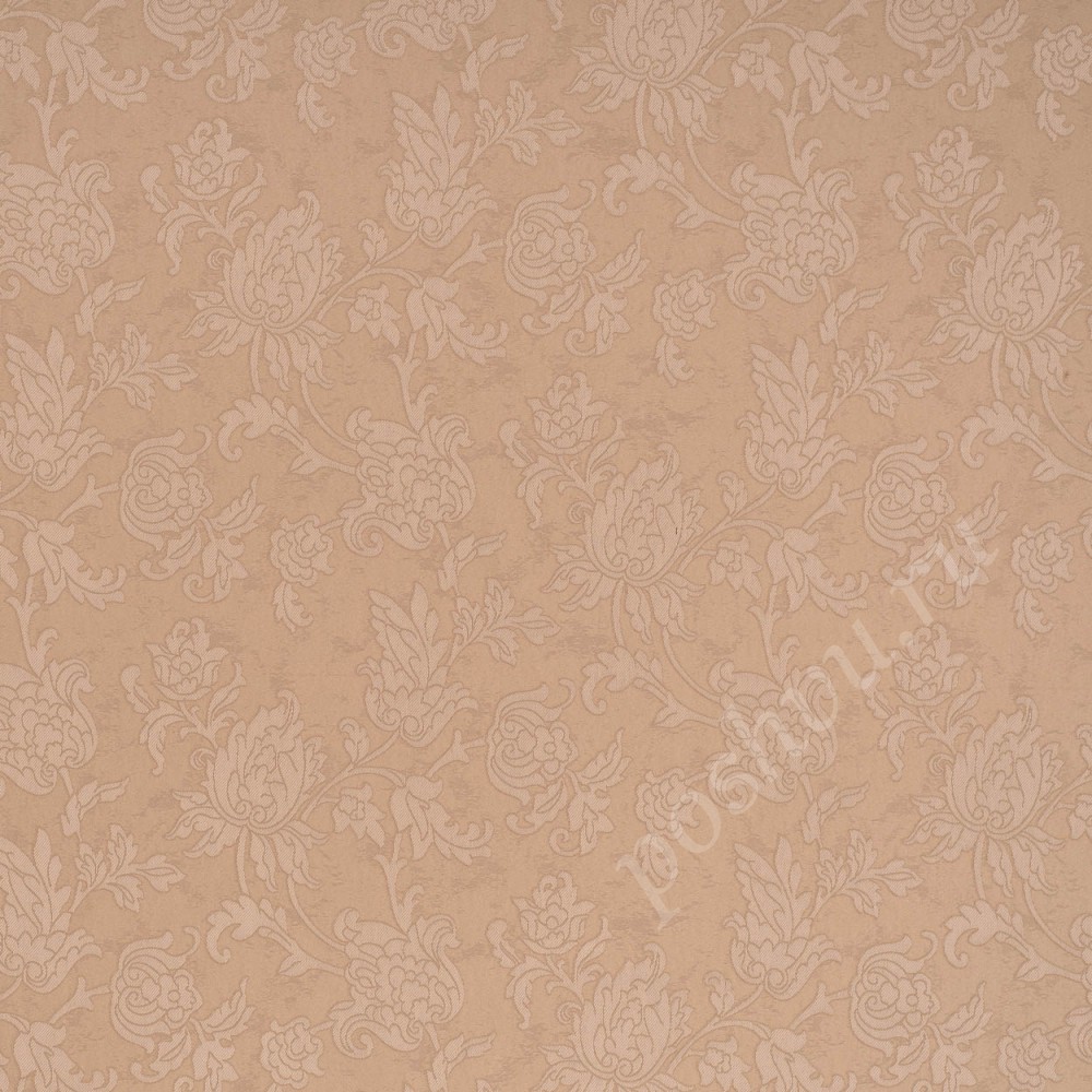 Ткань для штор портьерная Ulpia коричневая