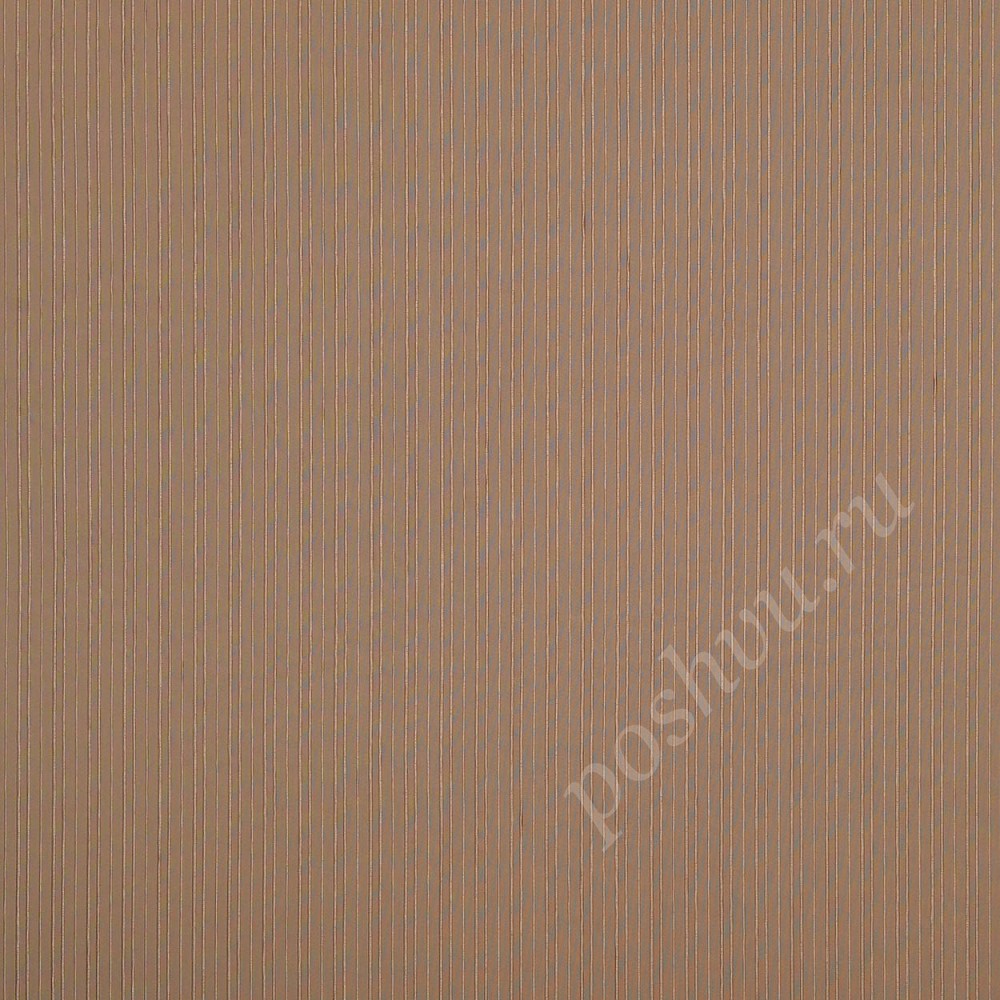 Ткань для штор портьерная Stella коричневая