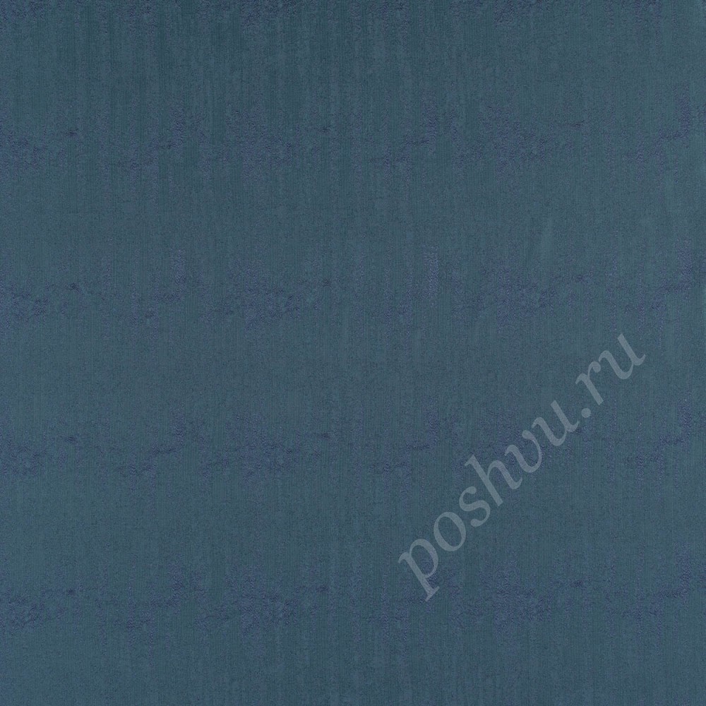 Ткань для штор портьерная Marble синяя