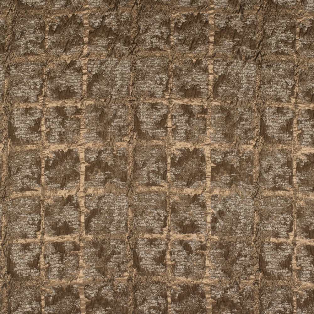 Ткань для штор портьерная Setka коричневая