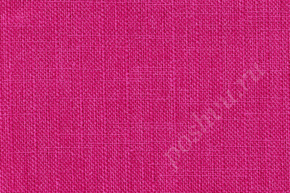 Мебельная ткань рогожка UNLIMITED однотонная пурпурного цвета