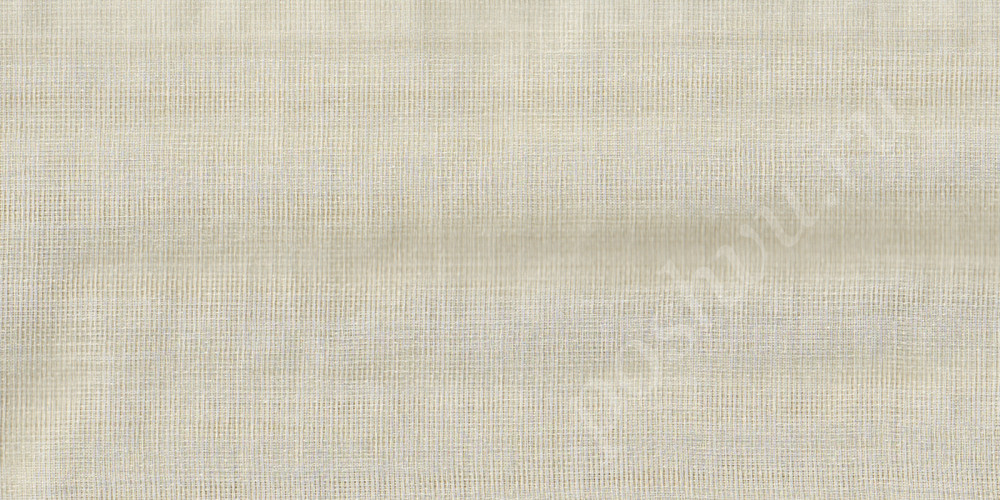 Тюлевая ткань под лен UPLAND палевого цвета однотонная с утяжелителем