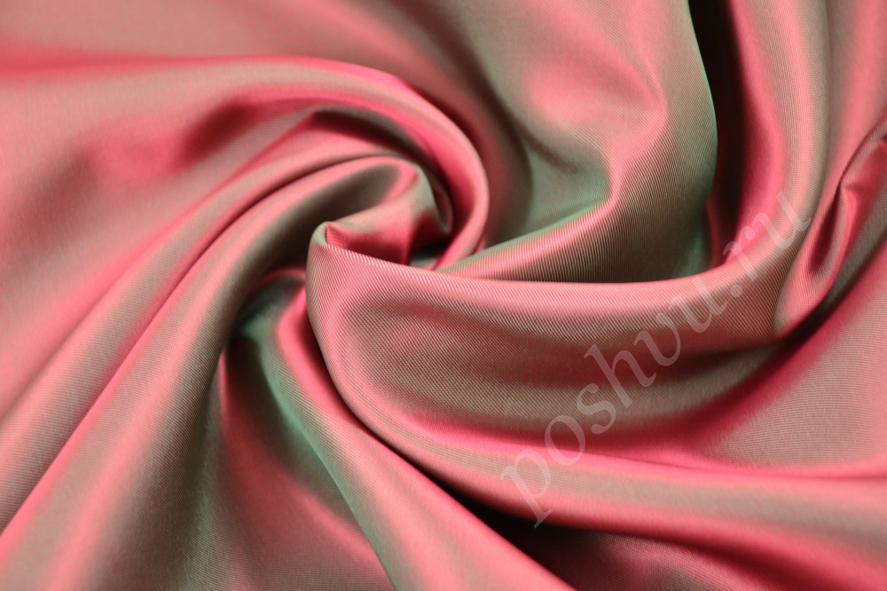 Шикарная пурпурная подкладочная ткань с характерным отливом