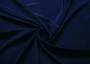 Креповая блузочная ткань насыщенного синего цвета