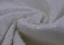 Ткань элегантная сетка белоснежного цвета с перламутровыми пайетками