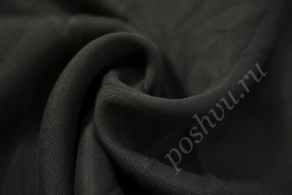 Костюмная ткань черно-серого стильного оттенка
