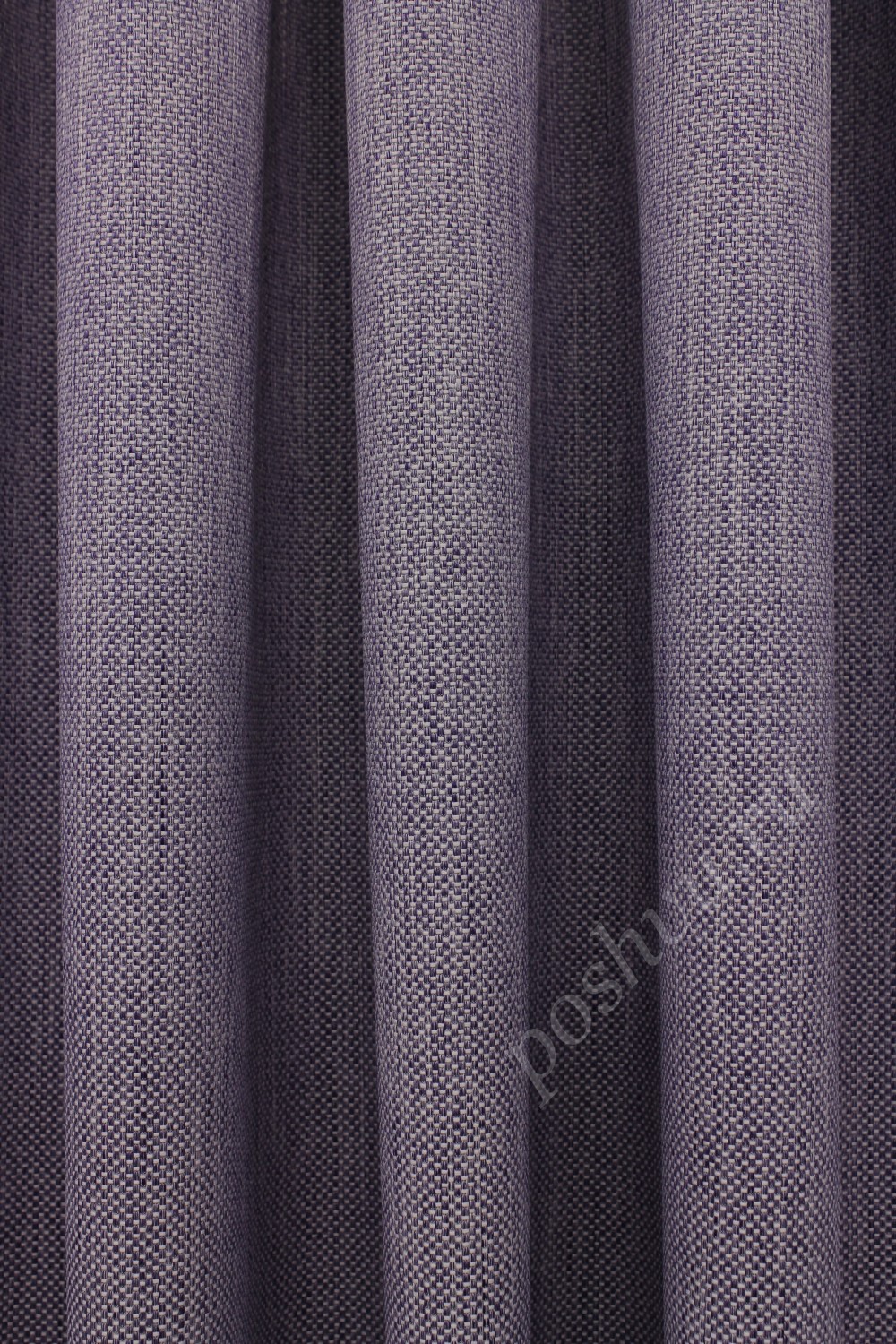 Портьерная ткань Roxy под  рогожку Лавандового цвета