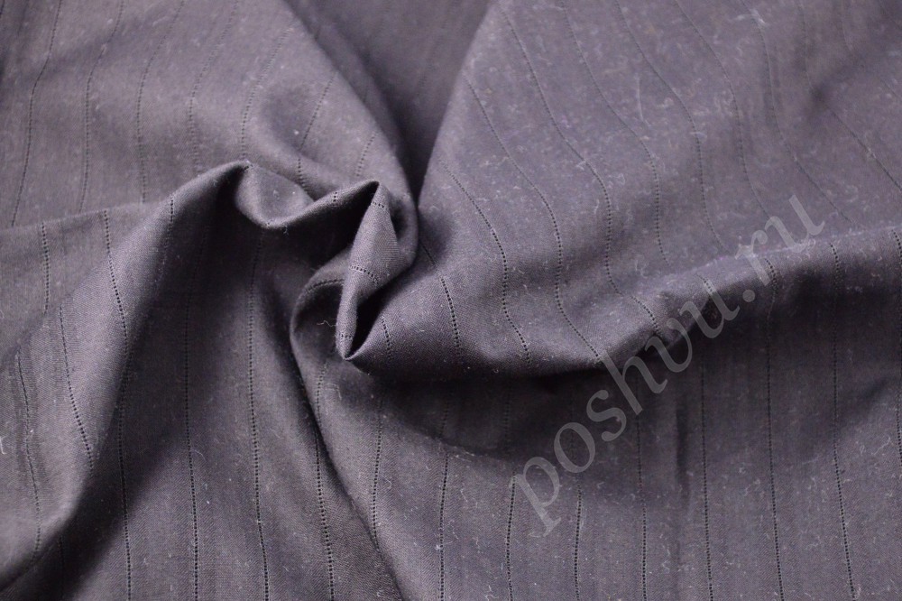 Практичная рубашечная ткань серого цвета