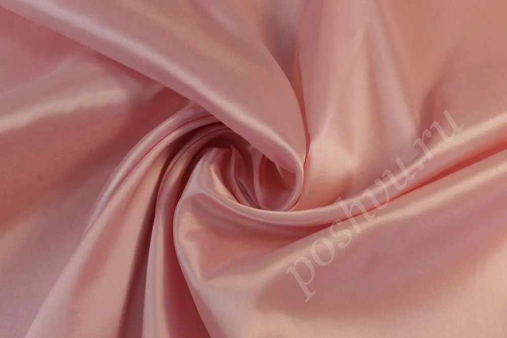 Подкладочная ткань розового цвета