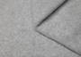 Трикотаж Рибана однотонная с начесом, цвет серый-меланж, 250 гр/м2