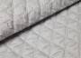 Курточная стежка Ромбы серого цвета, 150 гр/м2 синтепон