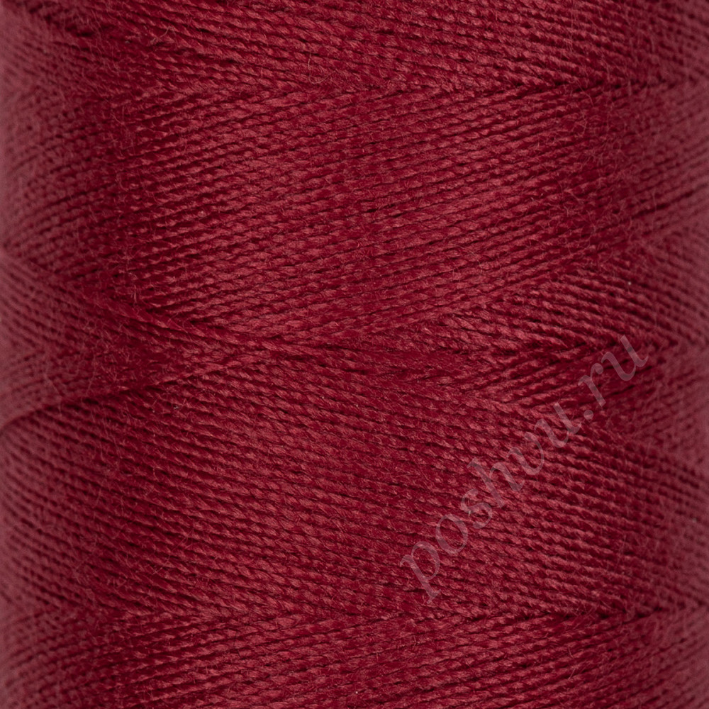 Швейные нитки (полиэстер) 40/2 "Gamma" 400 я 1 шт 365 м №117 св.вишневый