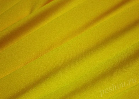 Ткань бифлекс ярко желтый