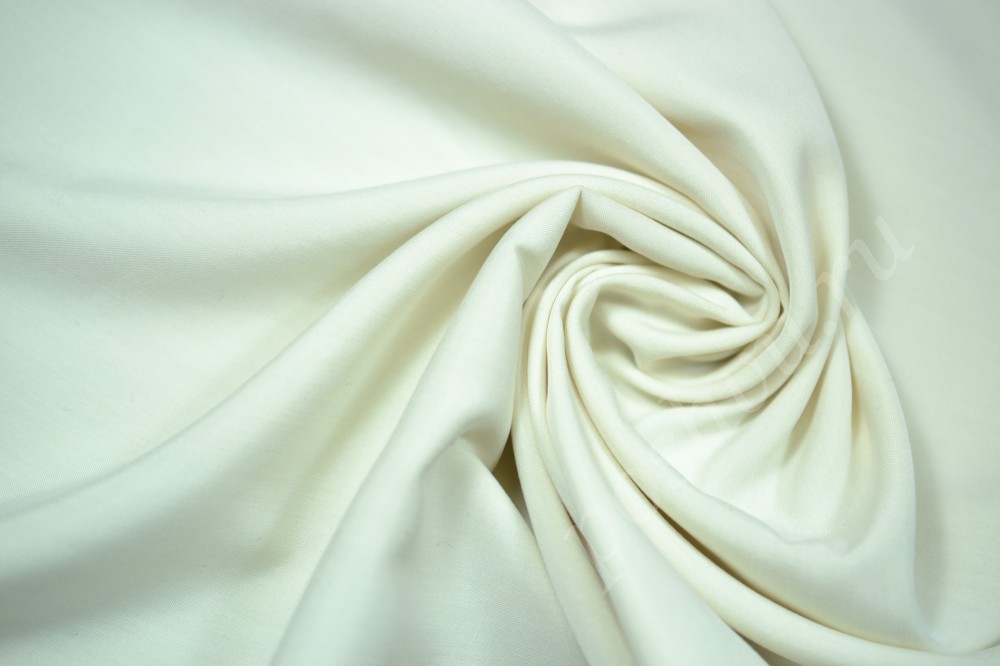 Блузочная ткань Max Mara молочного оттенка