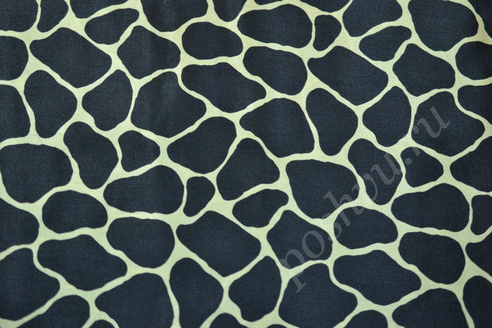 Шелковая ткань Max Mara Изящный жираф