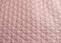 Курточная стеганая ткань Ромбы розового цвета