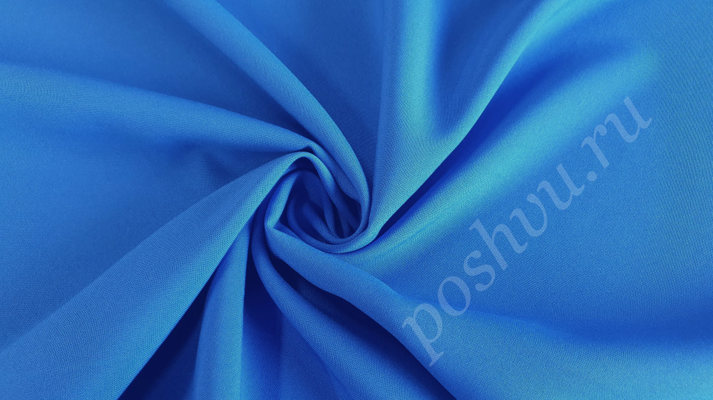 Габардин оригинальный "FUHUA", цвет синий