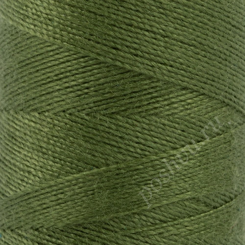 Швейные нитки (полиэстер) 40/2 "Gamma" 400 я 1 шт 365 м №388 т.оливковый