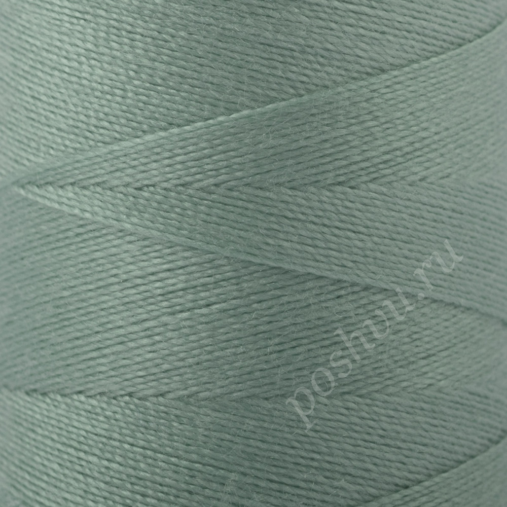 Швейные нитки (полиэстер) 40/2 "Gamma" 400 я 10 шт 365 м №406 серо-зеленый