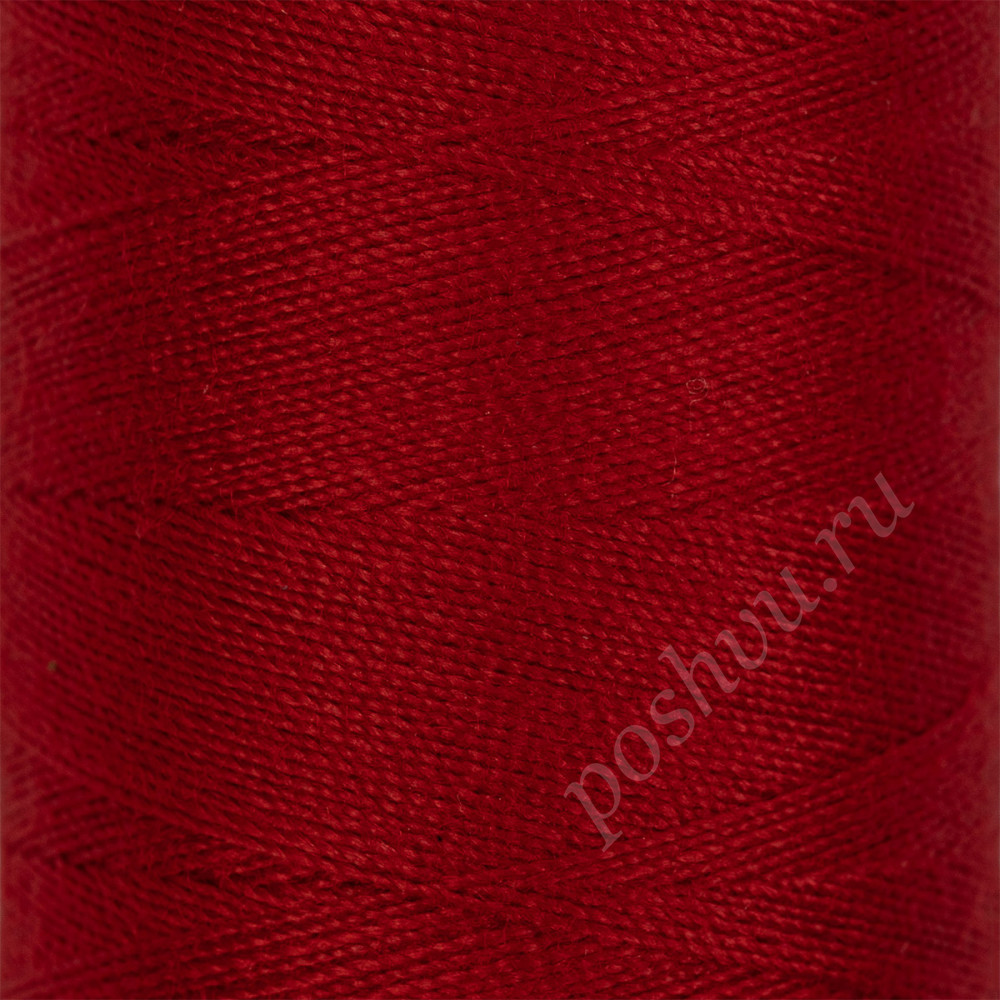 Швейные нитки (полиэстер) 40/2 "Gamma" 400 я 10 шт 365 м №113 красный