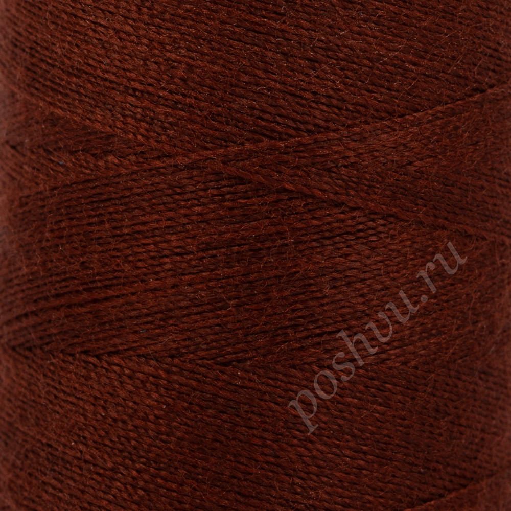 Швейные нитки (полиэстер) 40/2 "Gamma" 400 я 10 шт 365 м №448 красно-коричневый