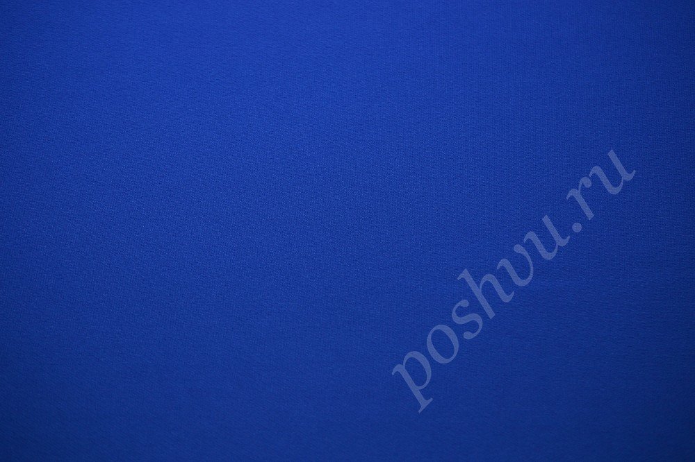Плательная ткань Max Mara яркого синего цвета
