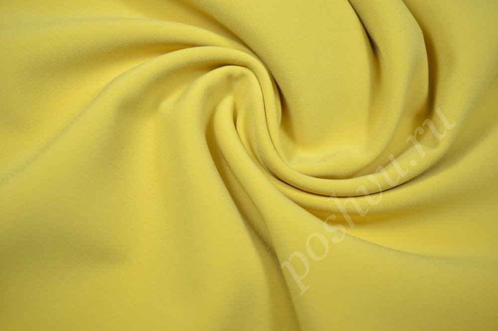 Плательная ткань Max Mara бледно-желтого цвета
