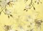 Ткань костюмная нежно-желтого оттенка Весенний сад