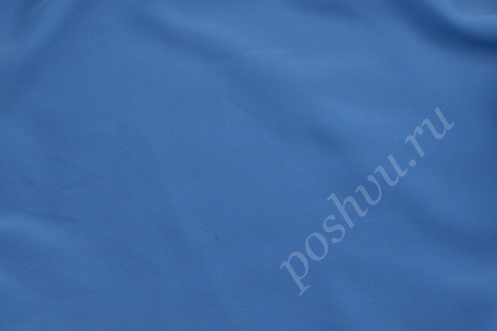 Ткань шелк роскошного голубого оттенка