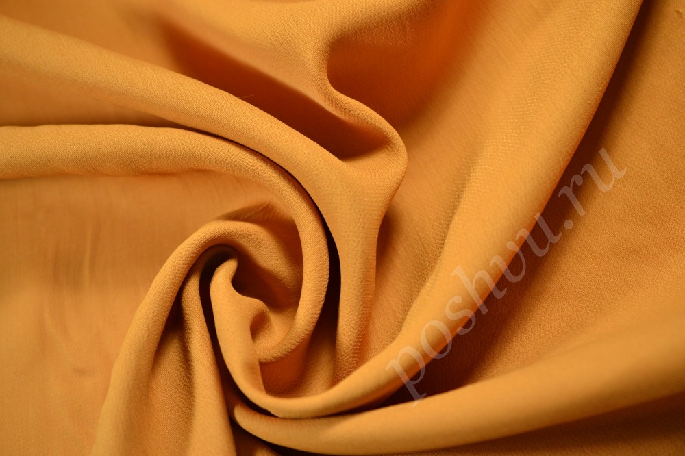 Ткань костюмная Оранжевый джаз