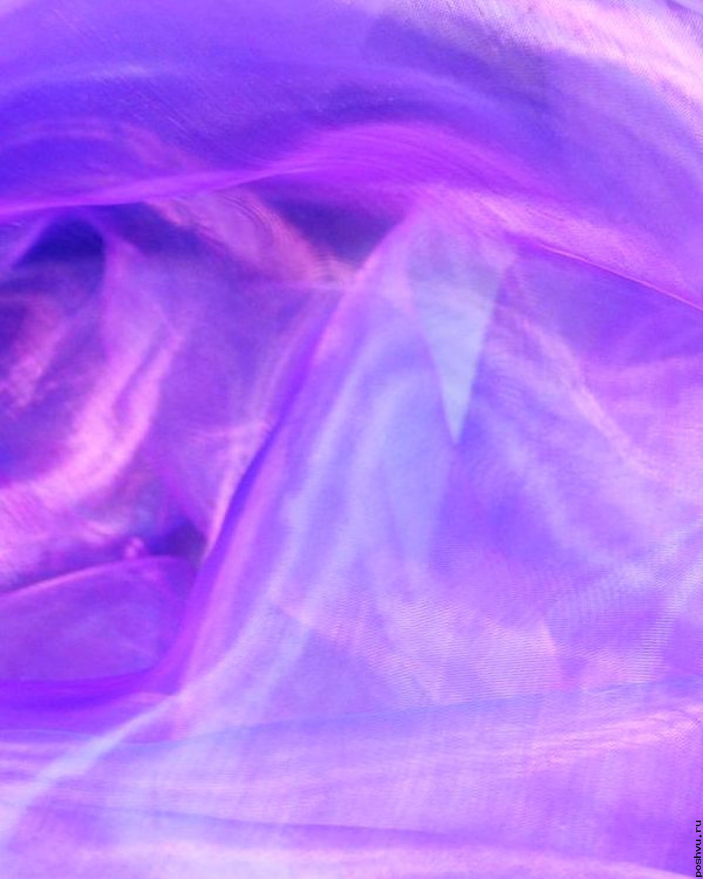 Ткань органза Туманность Андромеды