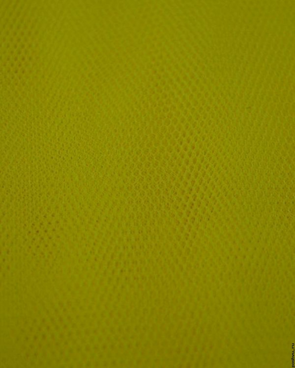 Ткань сетка Блестящая желто-зеленая
