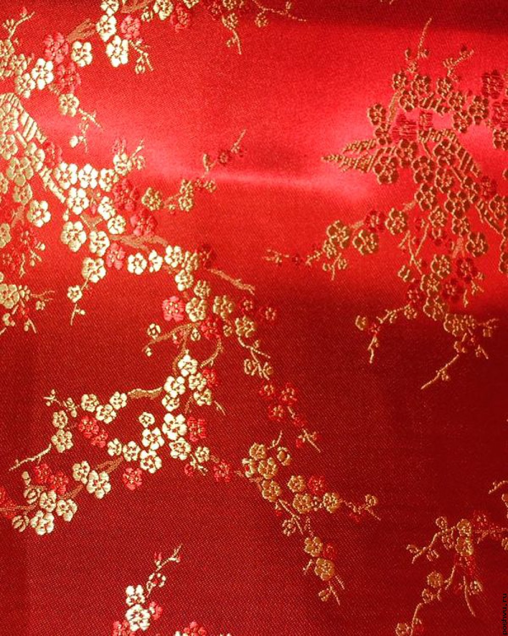 Шелковая ткань кимоно невесты