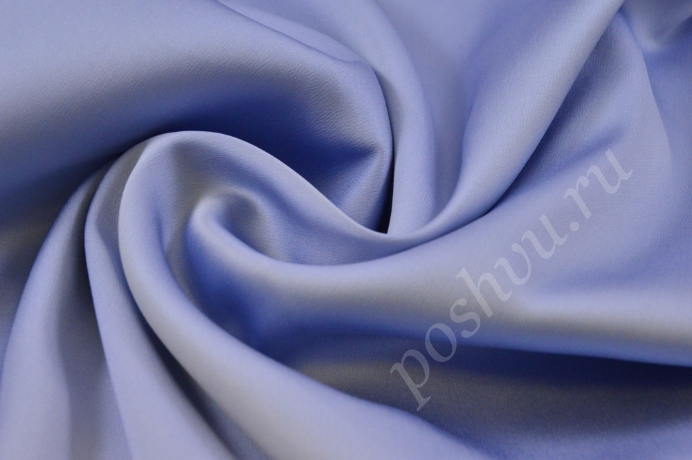 Ткань воздушный шёлк нежно-голубого цвета