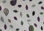 Мебельная ткань гобелен ARBOLEDA LEAF разноцветные листья на светло-сером фоне шир.140см