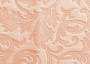 Велюр для мебели ASTRUM персикового цвета с орнаментом