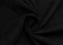 Портьерная ткань канвас FELICE черного цвета, выс.300см