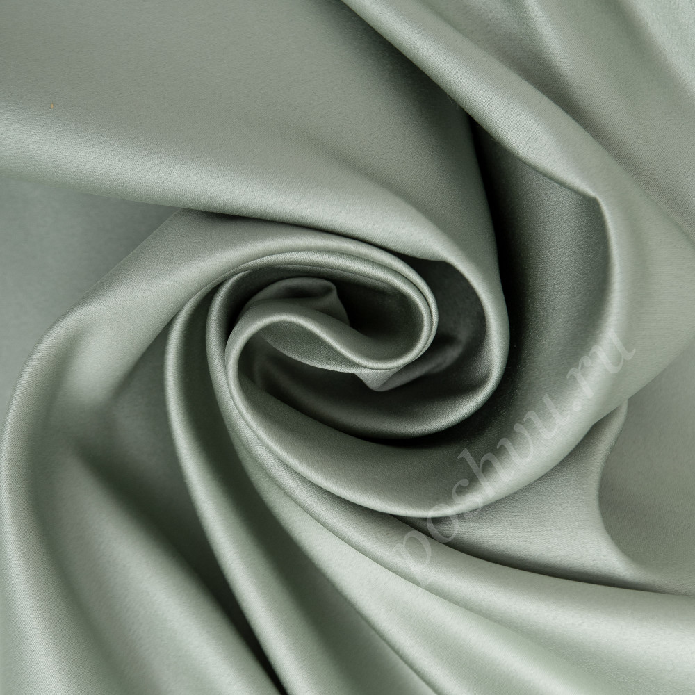 Портьерная ткань сатен FLIRT мятного цвета, шир.325см