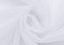 Тюлевая ткань под лен FERRARI белого цвета с утяжелителем, выс.300см
