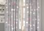Комплект штор «Клуди» розовый 150х260см